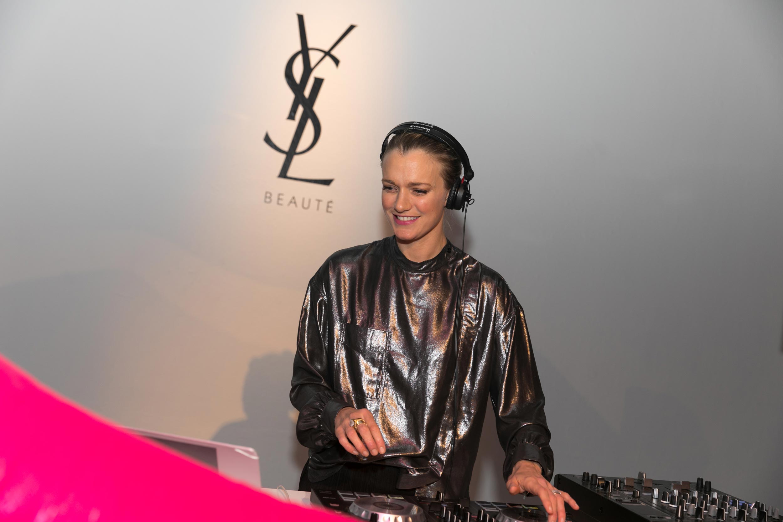 Jaimie DJ'ing